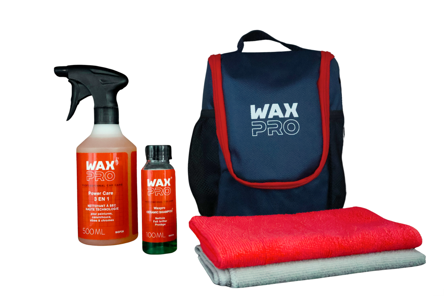 Kit d'entretien en bleu