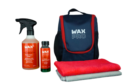 Kit d'entretien en bleu