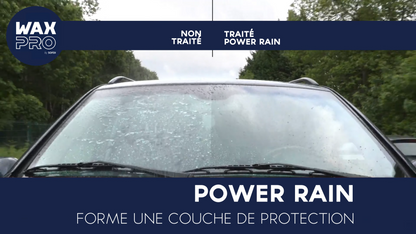 Vidéo Power Rain - condition réel